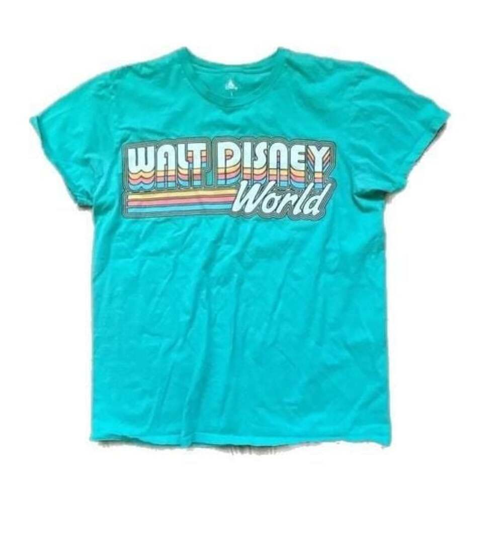 Walt Disney World Retro Graphic Teal T-Shirt